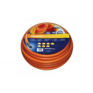 ШЛАНГ САДОВИЙ TECNOTUBI ORANGE PROFESSIONAL ДЛЯ ПОЛИВУ ДІАМЕТР 1/2 ДЮЙМА, ДОВЖИНА 25 М