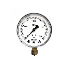 Манометр до 6 бар, черный, боковое подключение G1/4"