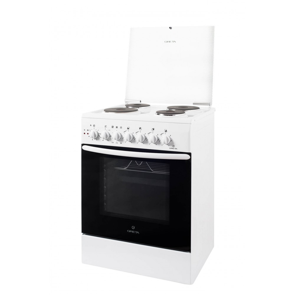 Електроплита GRETA 600-Е-08 (біла)