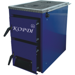 Твердотопливный котел Корди АКТВ-10 (с плитой)