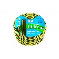 ШЛАНГ ПОЛИВОЧНЫЙ  EVCI PLASTIK САДОВЫЙ ЗЕБРА ДИАМЕТР 3/4 ДЮЙМА, ДЛИНА 50 М